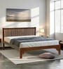 Bagneux Sheesham Wood King Size Bed In Provincial Teak Finish