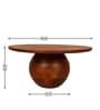 Bagnolet Mango Wood Coffee Table In Honey Oak Finish