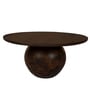 Bagnolet Mango Wood Coffee Table In Walnut Finish