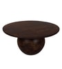Bagnolet Mango Wood Coffee Table In Walnut Finish