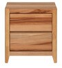 Bahamas Bedside Table In Light Brown Finish