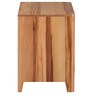 Bahamas Bedside Table In Light Brown Finish