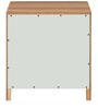 Bahamas Bedside Table In Light Brown Finish