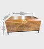 Bahar Storage Centre Table In Walnut Finish
