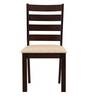 Bahubali Solid Wood Dining Chair in Brown Finish (Set Of 2)