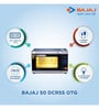 Bajaj 50 DCRSS 50-Litres Oven Toaster Grill (Silver/Black)