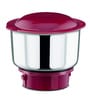 Bajaj Classic 750-Watt Mixer Grinder with 3 Jars (White and Maroon).