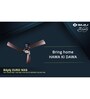 Bajaj Euro NXG Anti-Germ BBD 1200 mm Ceiling Fan (Chocolate Brown)