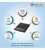 Bajaj Majesty ICX Neo Induction Cooktop 1600 Watt in Black Colour