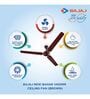 Bajaj New Bahar 1400mm Ceiling Fan (Brown)