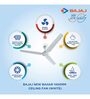 Bajaj New Bahar 1400mm Ceiling Fan (White)