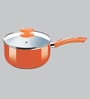 Bajaj Orange Ceramic Sauce Pan ,2 Ltr