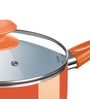 Bajaj Orange Ceramic Sauce Pan ,2 Ltr