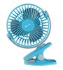 Bajaj Pygmy Mini 110 Mm (10 Watt) High Speed,USB Charging,Multi Clip Function Personal Fan (Blue)