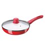 Bajaj Red Ceramic Coated Fry Pan ,240 mm