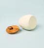 Bake Cookies Ceramic Storage Jar In Ivory