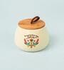 Bake Cookies Ceramic Storage Jar In Ivory