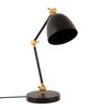 Baker 23 Black Metal Study Lamp