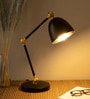 Baker 23 Black Metal Study Lamp