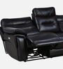 Bakewell Leather 3 Seater Motorized Recliner In Brown Colour