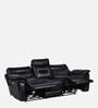 Bakewell Leather 3 Seater Motorized Recliner In Brown Colour