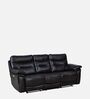 Bakewell Leather 3 Seater Motorized Recliner In Brown Colour