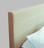 Bakhti Queen Size Upholstered Bed In Beige Colour & White Colour With Box Storage Bakhti Queen Size Upholstered Bed In Beige Colour & White Colour With Box Storage