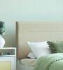 Bakhti Queen Size Bed With Upholstered Leatherette Headboard And Hydraulic Storage