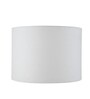 Balance Sculptural Minimal Natural Wooden Floor Lamp for Living Room & Bedroom in Loose Weave Texture Off white Color Shade