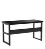Gayle (Medium) Metal Writing Table in Black Colour