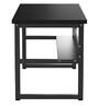 Gayle (Medium) Metal Writing Table in Black Colour