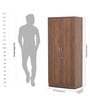 Baleno 2 Door Wardrobe In Sheesham Wood Finish