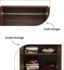 Baleno 2 Door Wardrobe In Sheesham Wood Finish