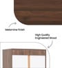 Baleno 2 Door Wardrobe In Sheesham Wood Finish