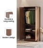 Baleno 2 Door Wardrobe In Sheesham Wood Finish
