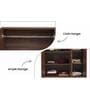 Baleno 3 Door Wardrobe In Sheesham Wood Finish