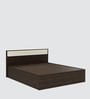 Baleno King Size Bed In Brown & White Finish