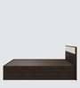 Baleno King Size Bed In Brown & White Finish