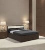 Baleno King Size Bed In Brown & White Finish