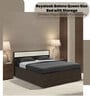 Baleno King Size Bed In Brown & White Finish