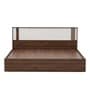 Baleno Queen Size Bed In Sheesham Wood Finish With Hydraulic Storage