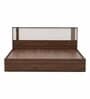 Baleno Queen Size Bed In Sheesham Wood Finish Without Storage