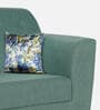 Bali Fabric 1 Seater Sofa In Imperal Green Colour