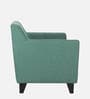 Bali Fabric 1 Seater Sofa In Imperal Green Colour
