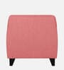 Bali Fabric 1 Seater Sofa in Pink Colour