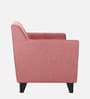 Bali Fabric 1 Seater Sofa in Pink Colour