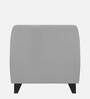 Bali Velvet 1 Seater Sofa in Grey Colour