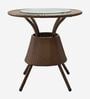 Ballarat Wicker Table And Chair Set In ( With 2 Chairs ) Brown Finish
