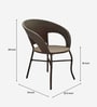 Ballarat Wicker Table And Chair Set In ( With 2 Chairs ) Brown Finish