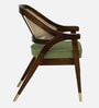 Calvary Sheesham Wood Arm Chair In Provincial Teak Finish with Cane Mesh